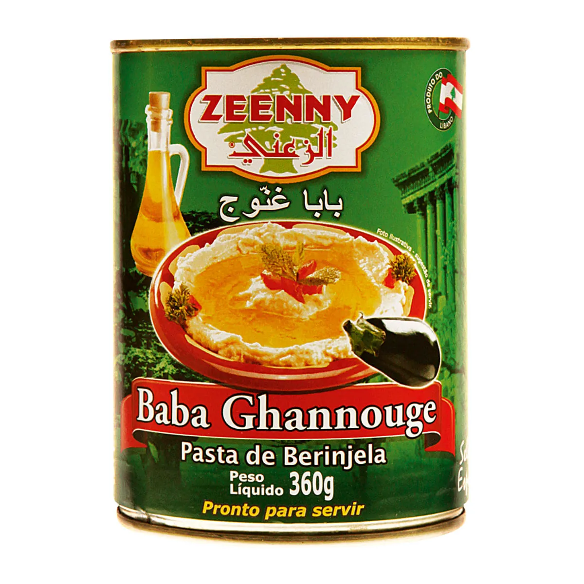 Baba Ghannouge Zeenny Pasta Beringela