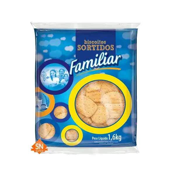 Bisc Familiar Sortido Ninfa 1,600g
