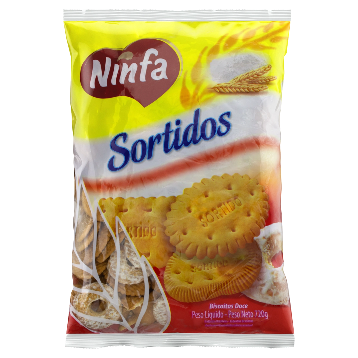 Biscoito Sortido Ninfa Pacote 720g