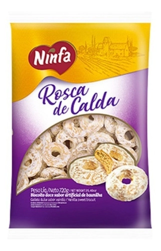 Bisc Ninfa 340g Rosca Calda