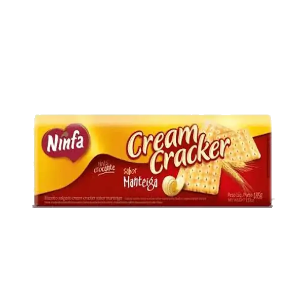 Biscoit Ninfa Cream Cracker 185g