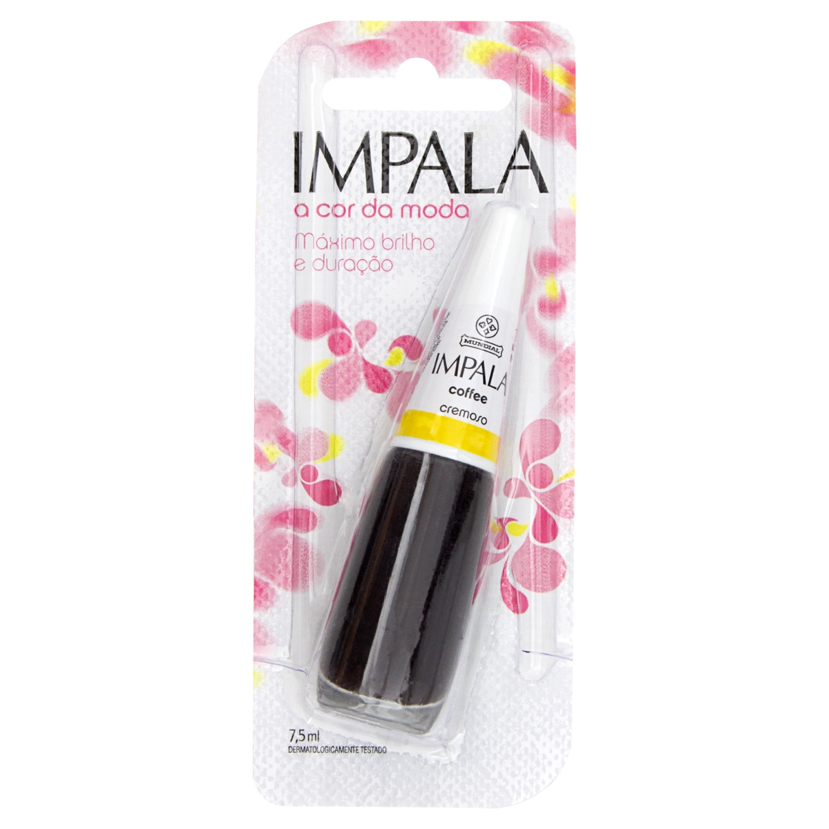 Esmalte Cremoso Coffee Impala A Cor Da Moda Blister 7,5ml