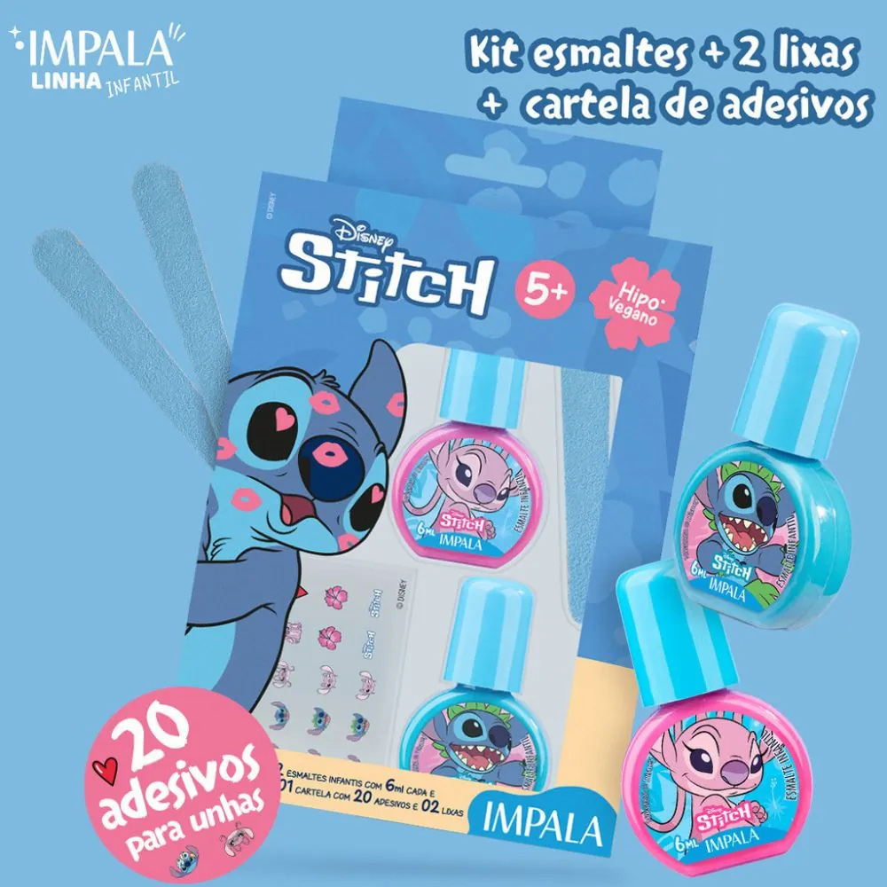 Kit Impala Inf Stitch 2esm Lixa Ades