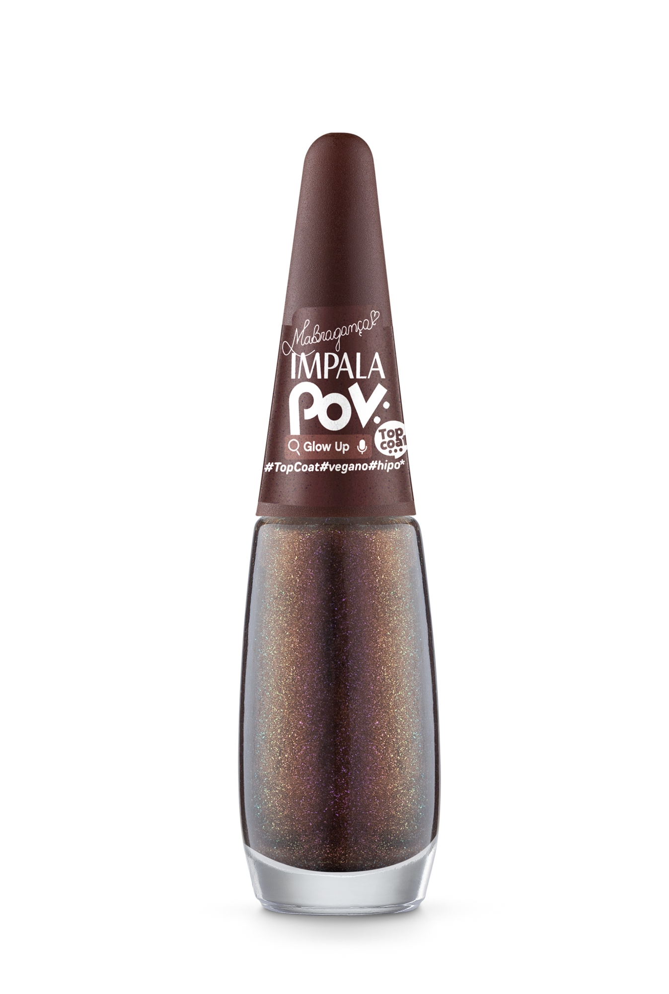 Top Coat Perolado Impala Pov Glow Up