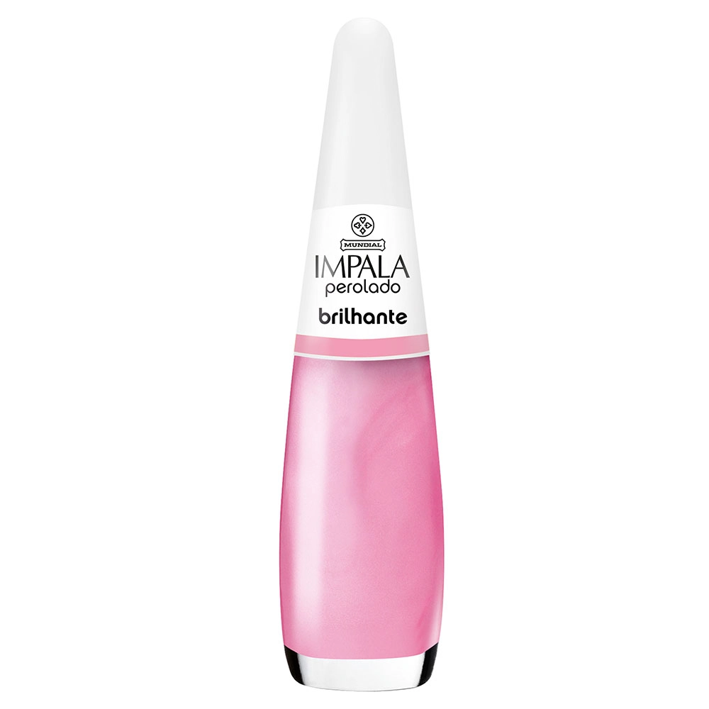 Esmalte Impala Perolado Brilhante 7,5Ml Mundial