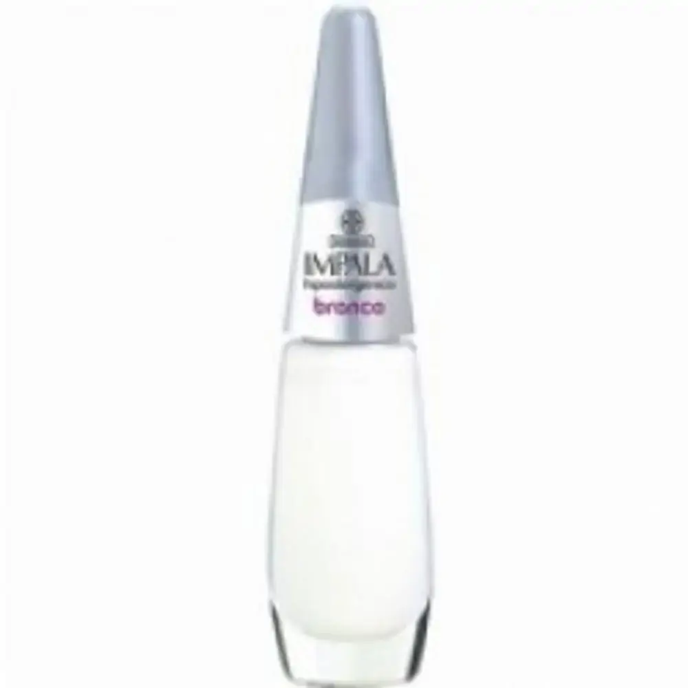 Esmalte Cremoso Nail Color 003 Branco 7.5ml Impala