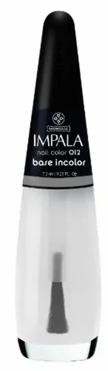 Esmalte Base Incolor 7.5ml Impala
