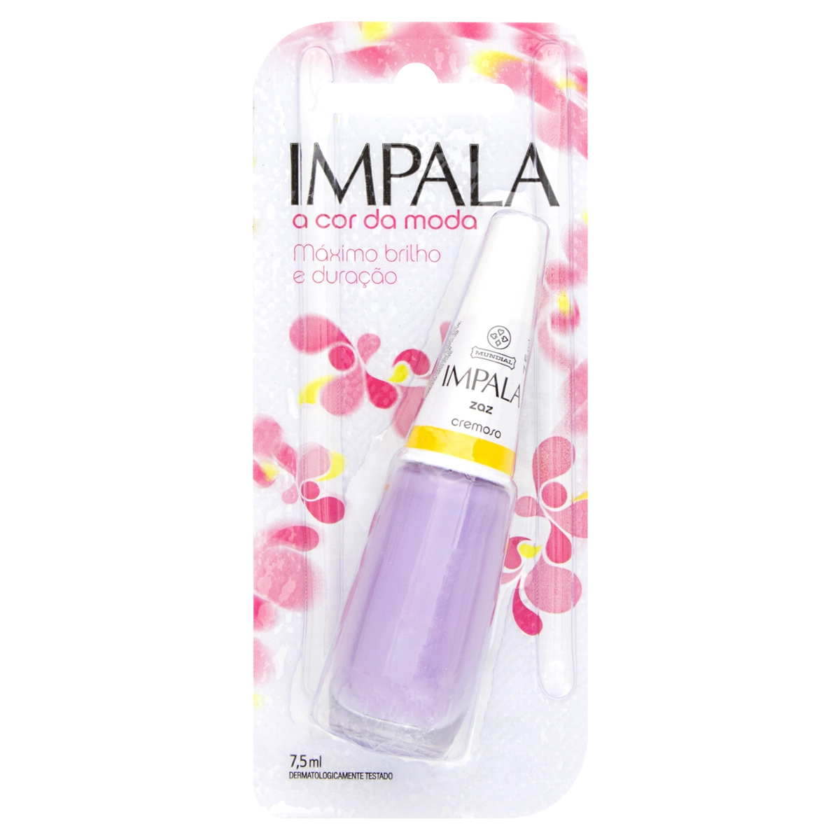Esmalte Cremoso Zaz Impala A Cor Da Moda Blister 7,5ml