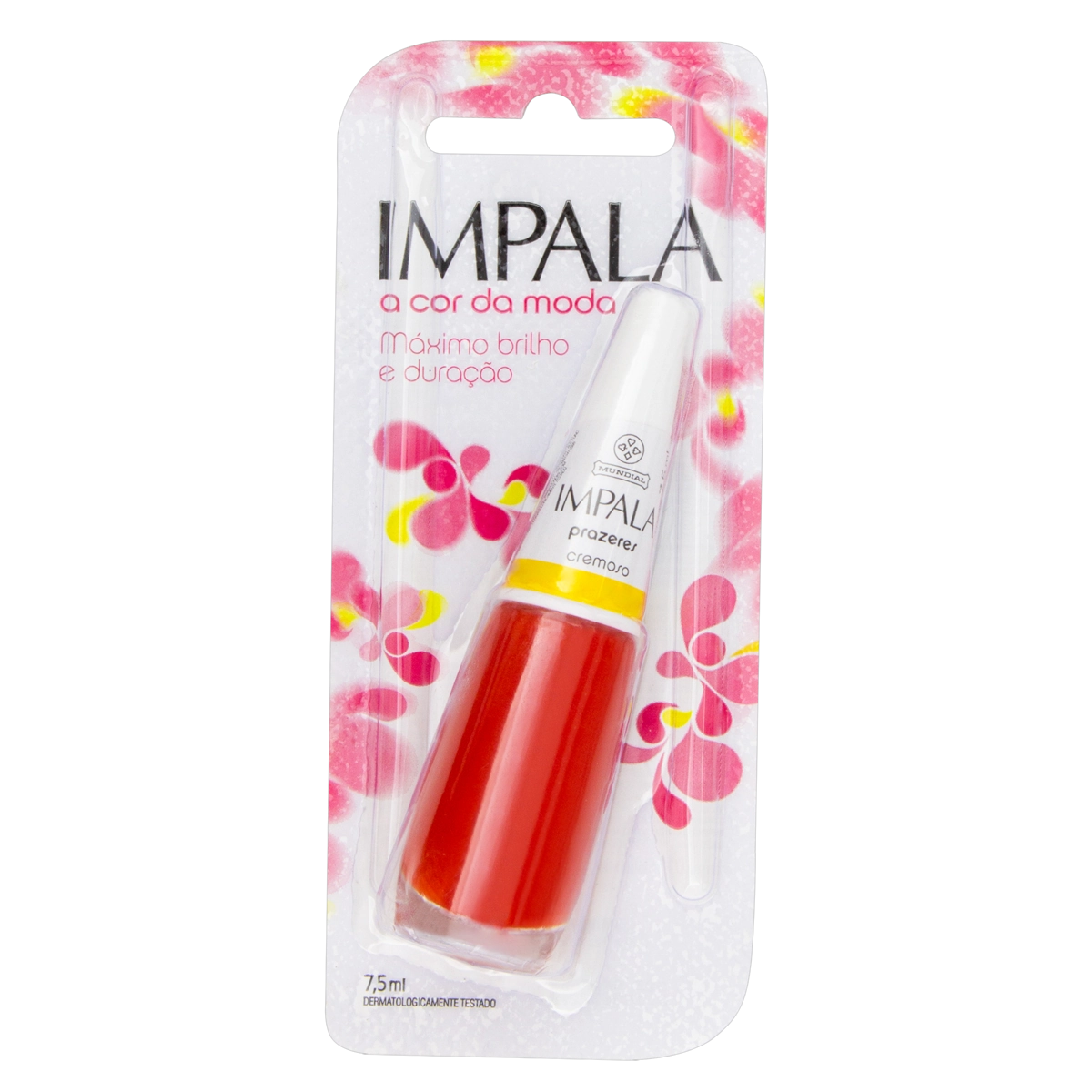 Esmalte Cremoso Prazeres Impala A Cor Da Moda Blister 7,5ml