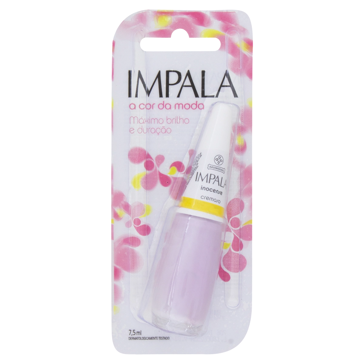 Esmalte Cremoso Inocense Impala A Cor Da Moda Blister 7,5ml