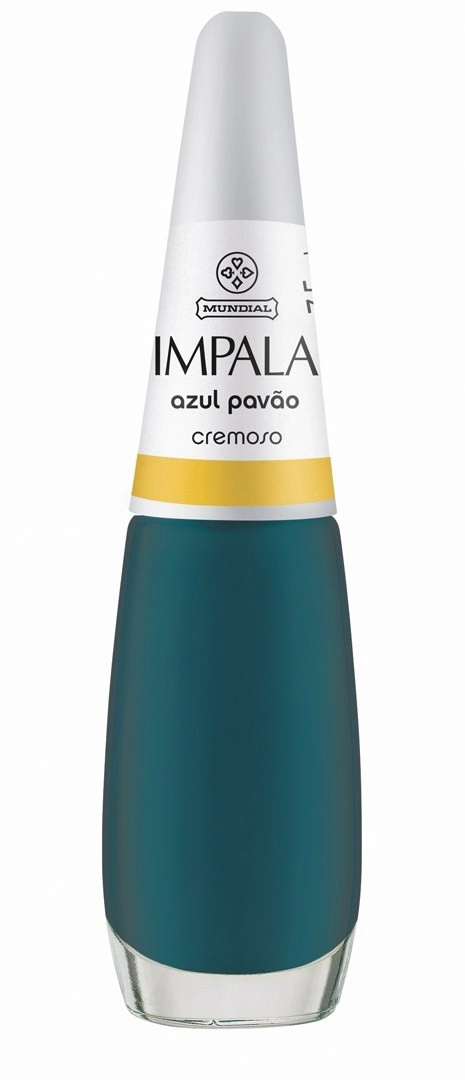 Esmalte Cremoso Azul Pavao 7.5ml Impala