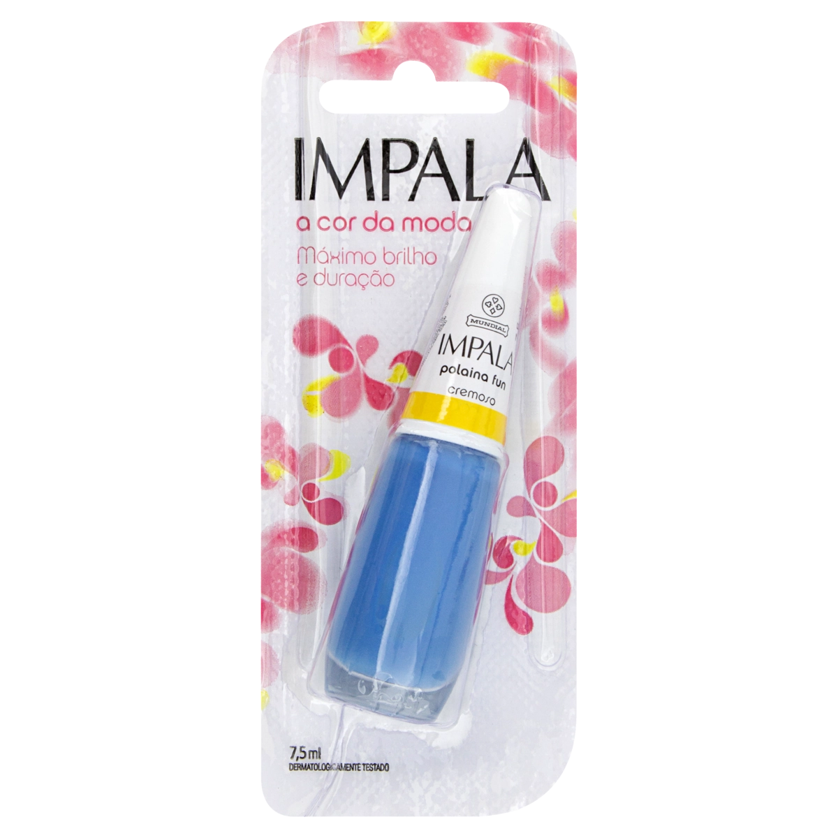 Esmalte Cremoso Polaina Fun Impala A Cor Da Moda Blister 7,5ml