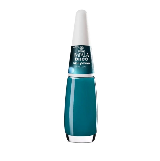 Esmalte Cremoso Azul Pavao 7.5ml Impala
