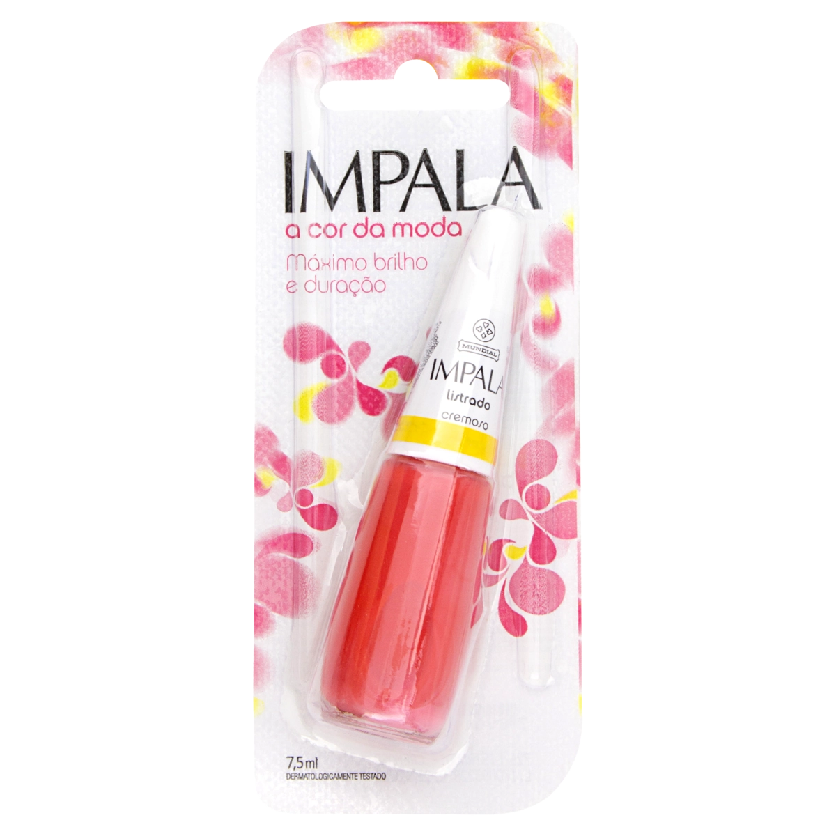 Esmalte Cremoso Listrado Impala A Cor Da Moda Blister 7,5ml