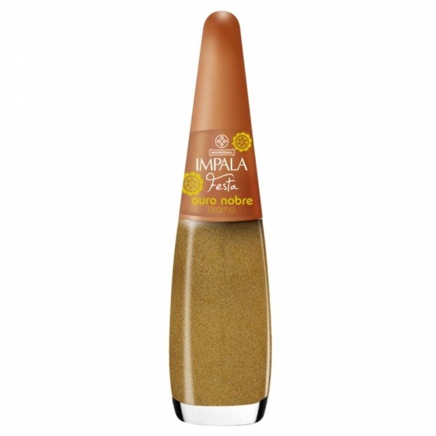 Esmalte Cromo Festa Ouro Nobre 7.5ml Impala