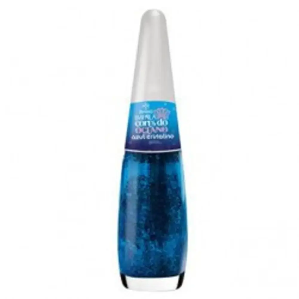 Esmalte Glitter Azul Cristalino 7.5ml Impala