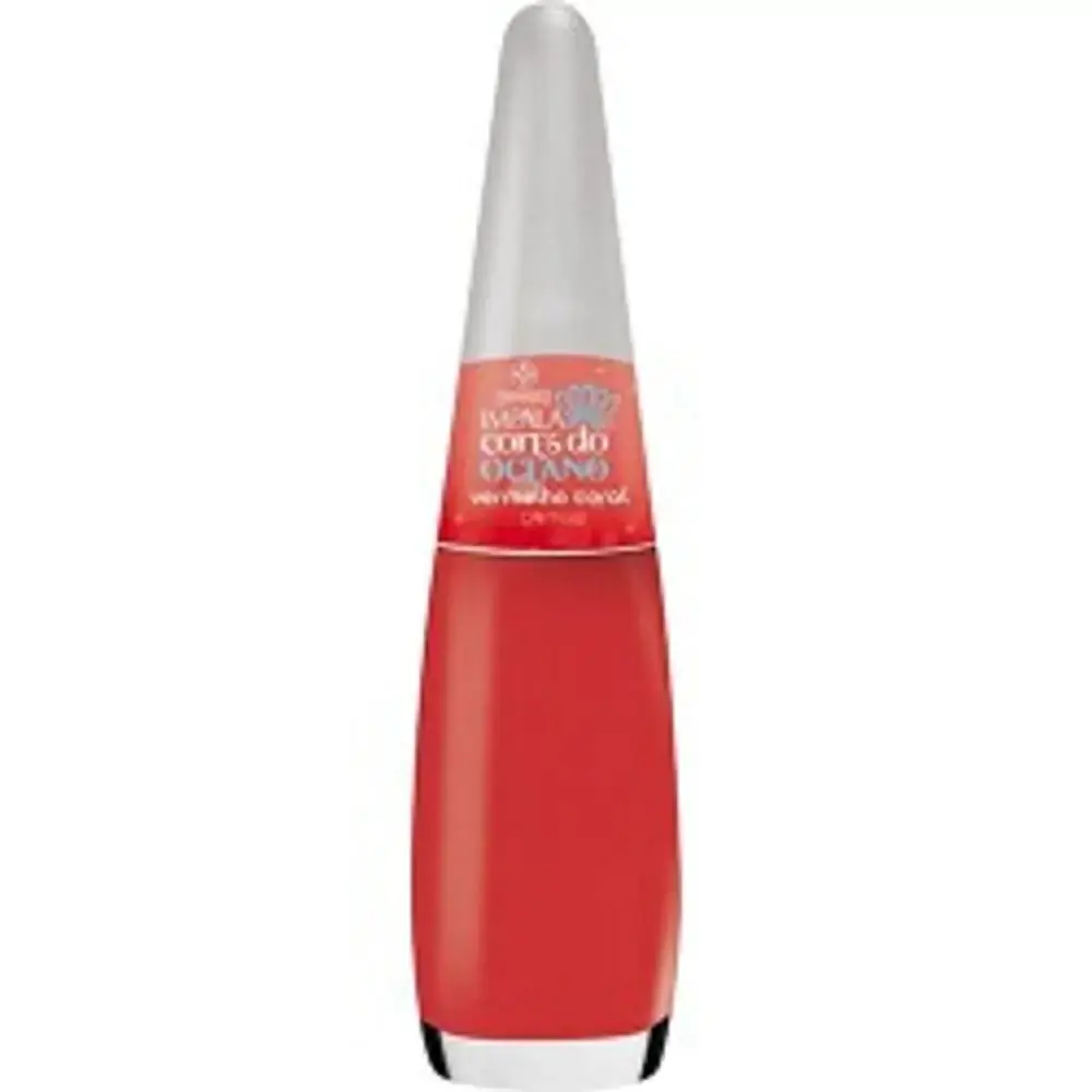 Esmalte Cremoso Vermelho Coral 7.5ml Impala