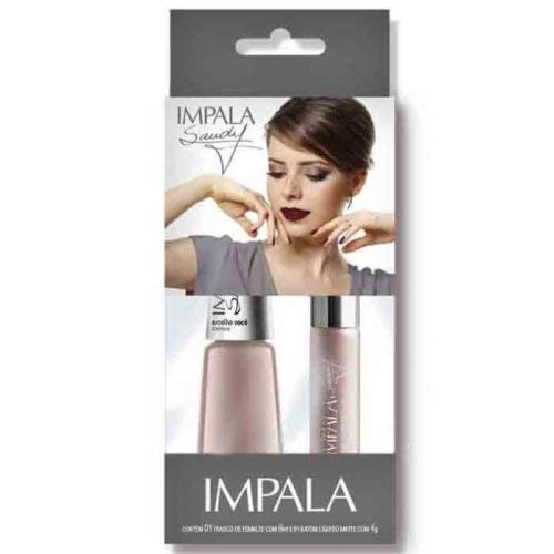 Esmalte 7.5ml Colecao Sandy Escolho Voce Batom 4g Impala