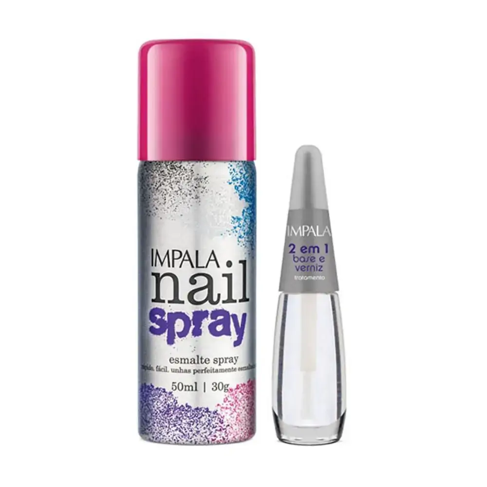 Esm Impala Spray Pink Kit Trat 2 Em 1