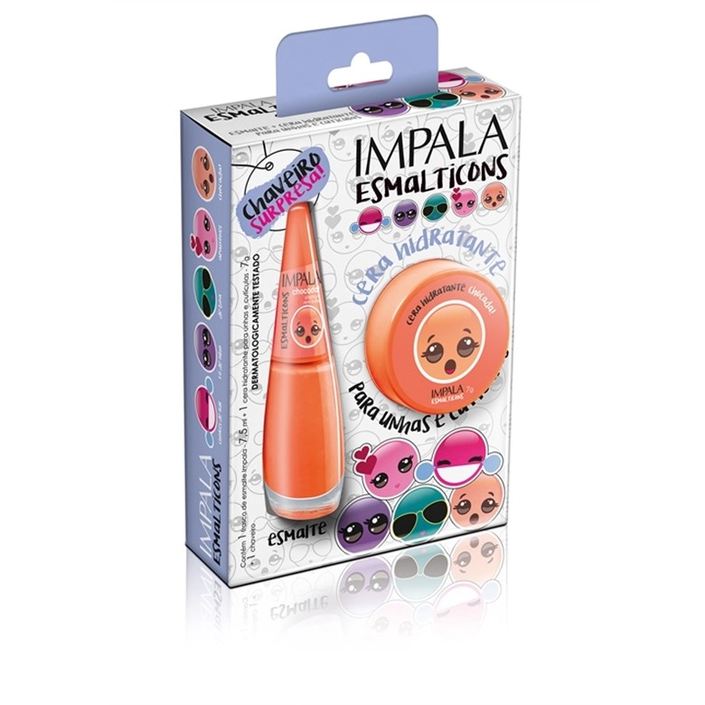 Esmalte Coleção Esm Impala Esmalticons Chocada Cera Hidratante Unit