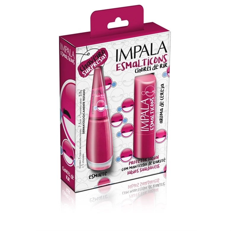 Esmalte Coleção Esm Impala Esmalticons Chorei De Rirprotetor Labial Unit