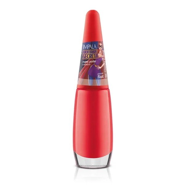 Esmalte Identidade Secreta Cor Super Poder 7.5ml Impala