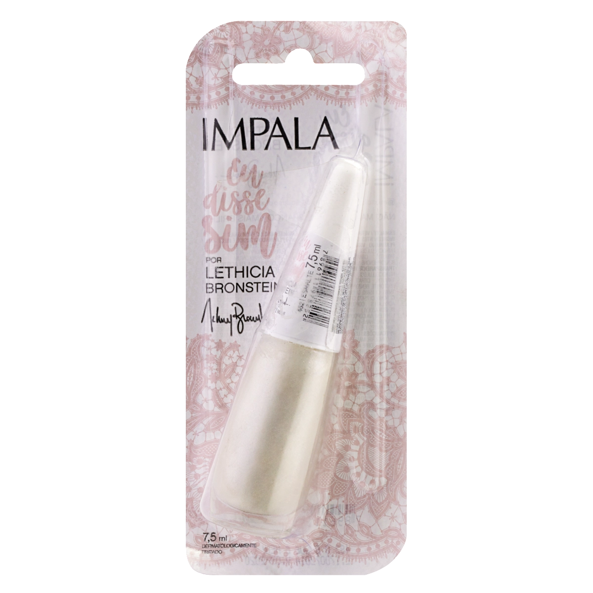 Esmalte Platinado O Buquê é Meu Impala Eu Disse Sim Blister 7,5ml