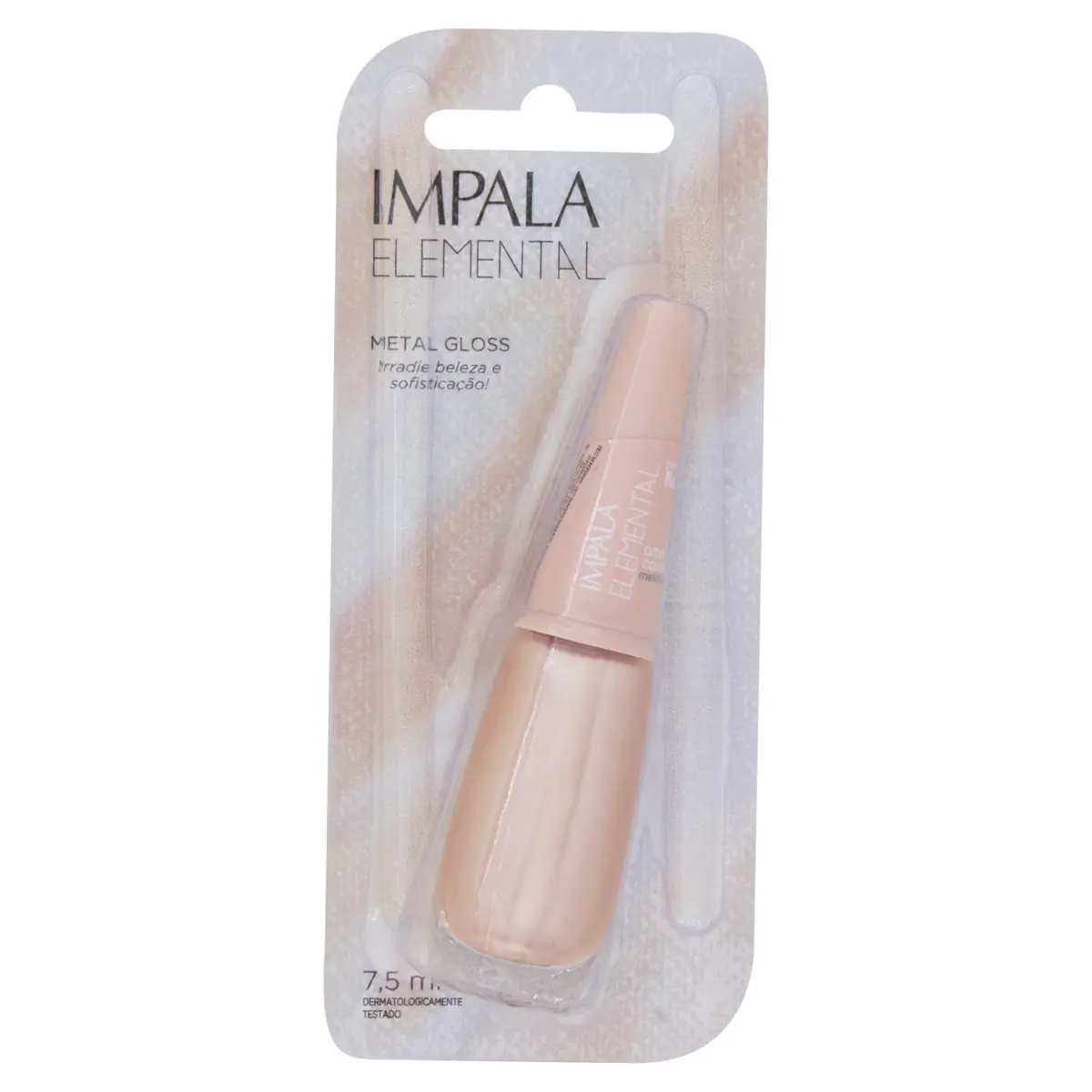 Esmalte Metal Gloss Amor Cósmico Impala Elemental Blister 7,5ml