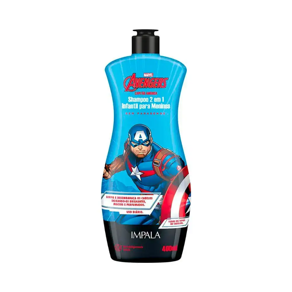 Sh Impala 2em 1 Capitao America 400ml