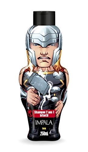 Shampoo Infantil Avangers Thor 2x1 250ml Impala