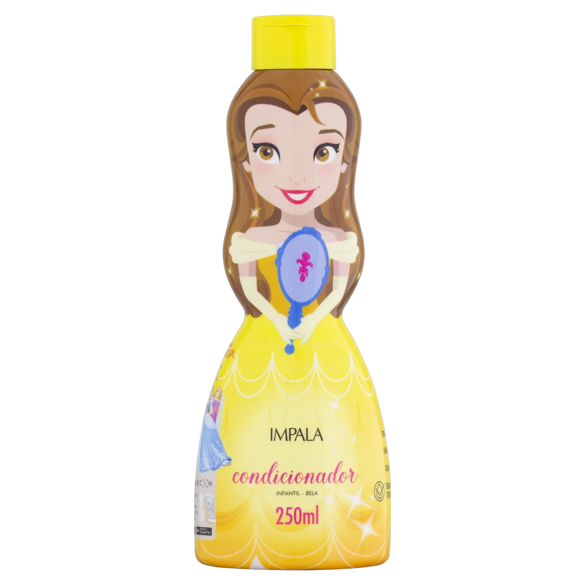 Condicionador Infantil Bela Impala Disney Princesa Frasco 250ml