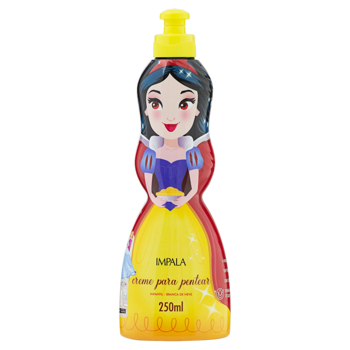 Creme Para Pentear Infantil Branca De Neve Impala Frasco 250ml