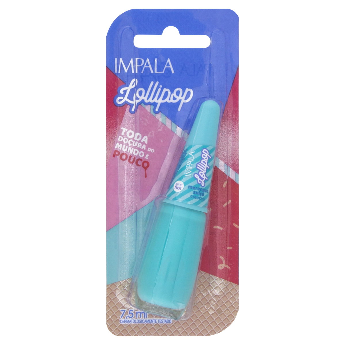 Esmalte Cremoso Merengue Suíço Impala Lollipop Blister 7,5ml