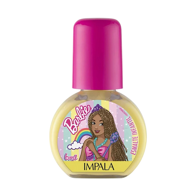 Esmalte Cremoso Além Do Arco-Íris Barbie Impala 7,5Ml