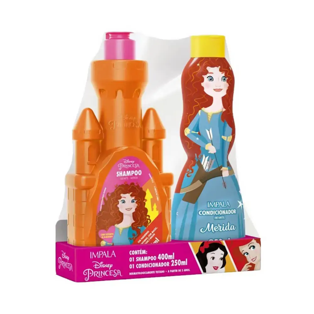 Impala Kit Inf Princesas Sh 400ml Cond 250ml Merida