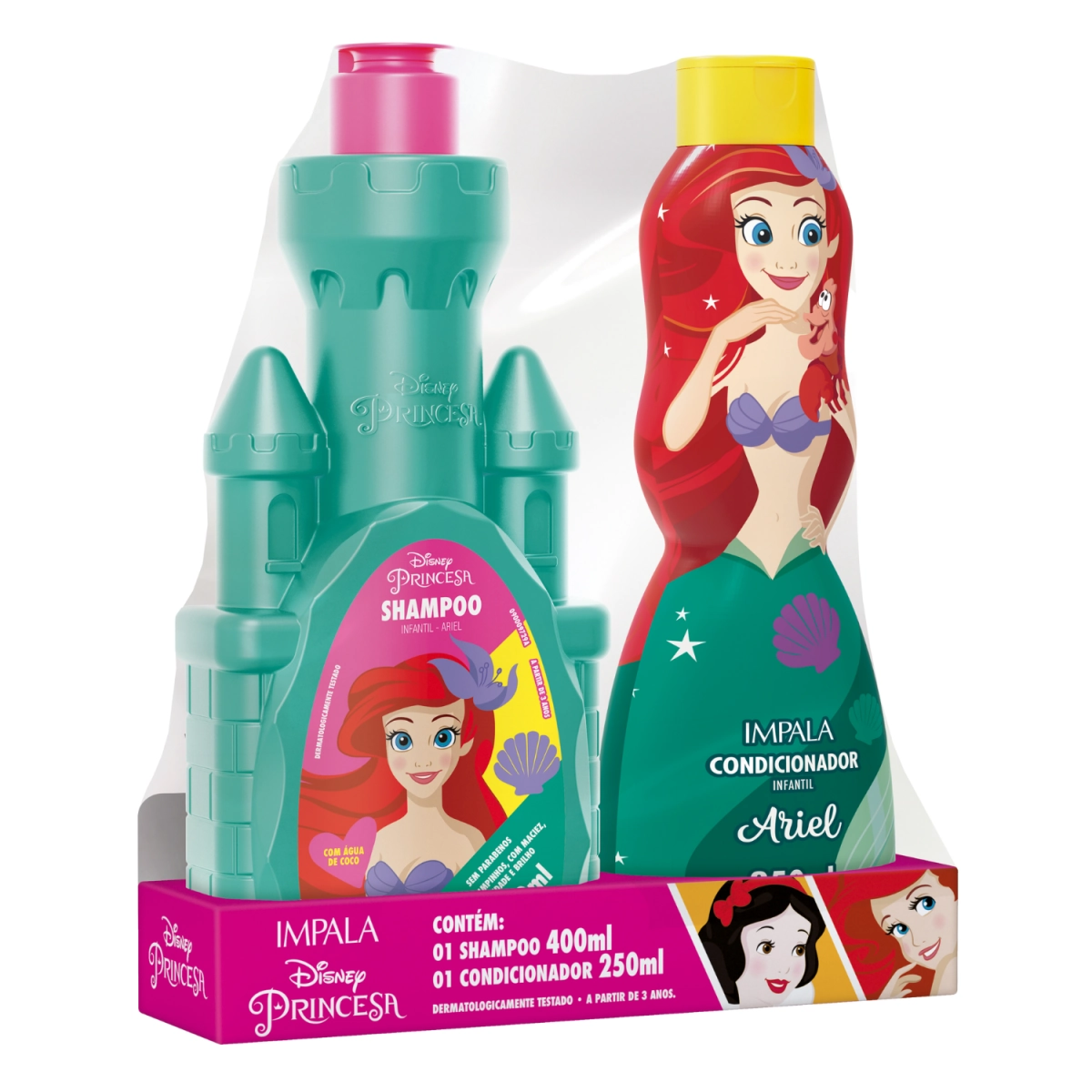 6335 Impala Kit Princesas Ariel Sh 400ml Cond 250ml