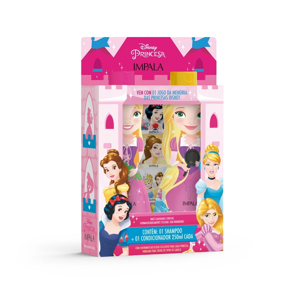 Impala Kit Inf Princesas Sh Cond 250ml Rapunzel