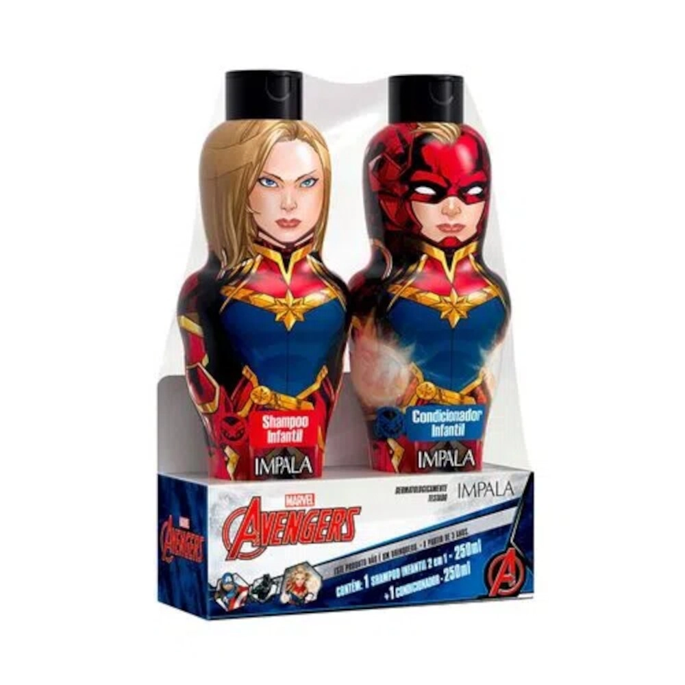 Impala Kit Inf Avengers Sh Cond 250ml Capita Marvel