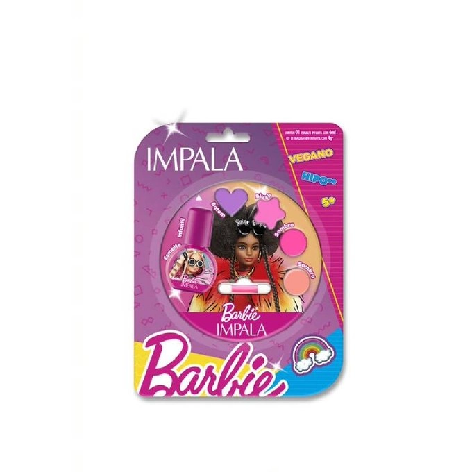Kit Barbie Inf Esmalte Iconica