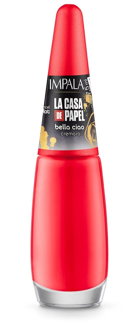 ESMALTE CREMOSO IMPALA LA CASA DE PAPEL BELLA CIAO 7,5ML
