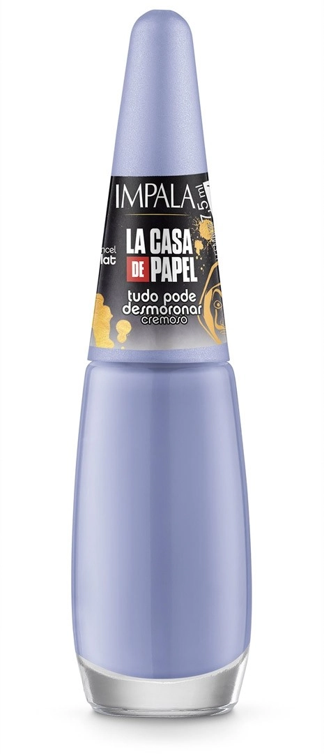 ESMALTE CREMOSO IMPALA LA CASA DE PAPEL TUDO PODE DESMORONAR 7,5ML
