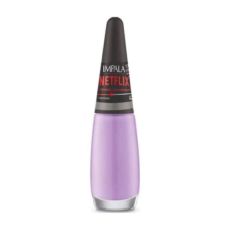 Esmalte Cremoso Impala Netflix Brand Intimista, Emocionante Comercial 7,5ml