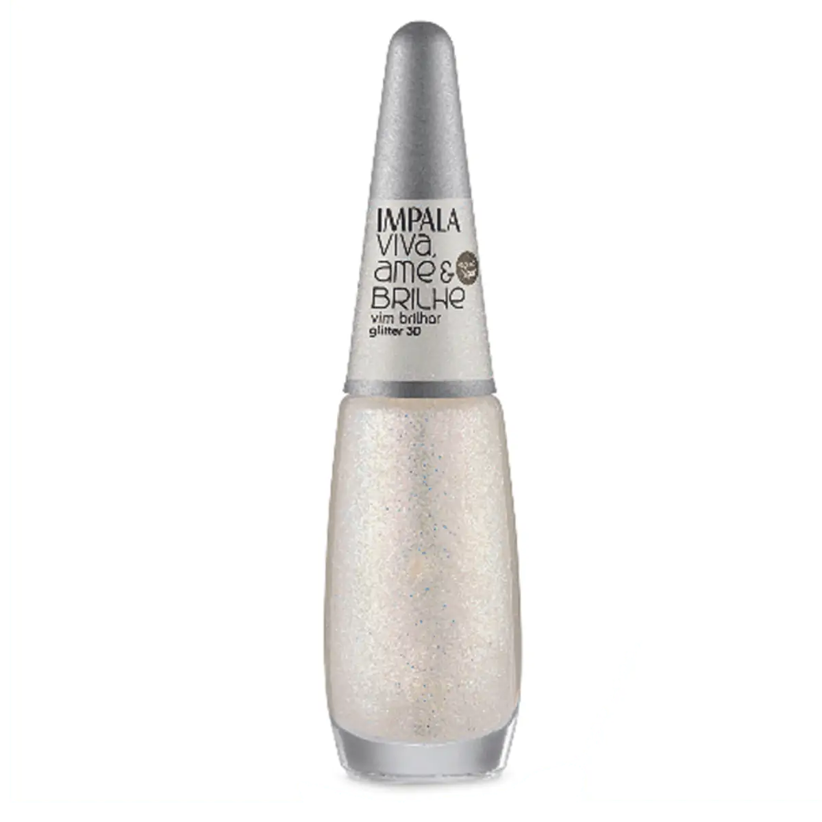 Esm Impala Viva Ame Brilhe Glitter 3d 7,5ml Vim Brilhar