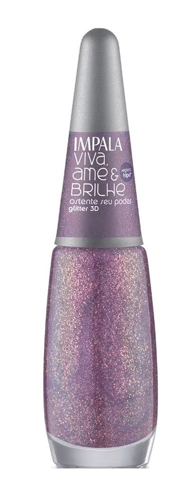 Esm Impala Viva Ame Brilhe Glitter 3d 7,5ml Ostente Seu Poder