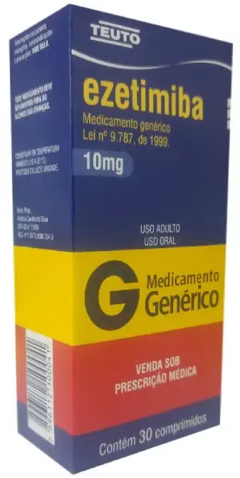 Ezetimiba 10mg Cx 30 Comp
