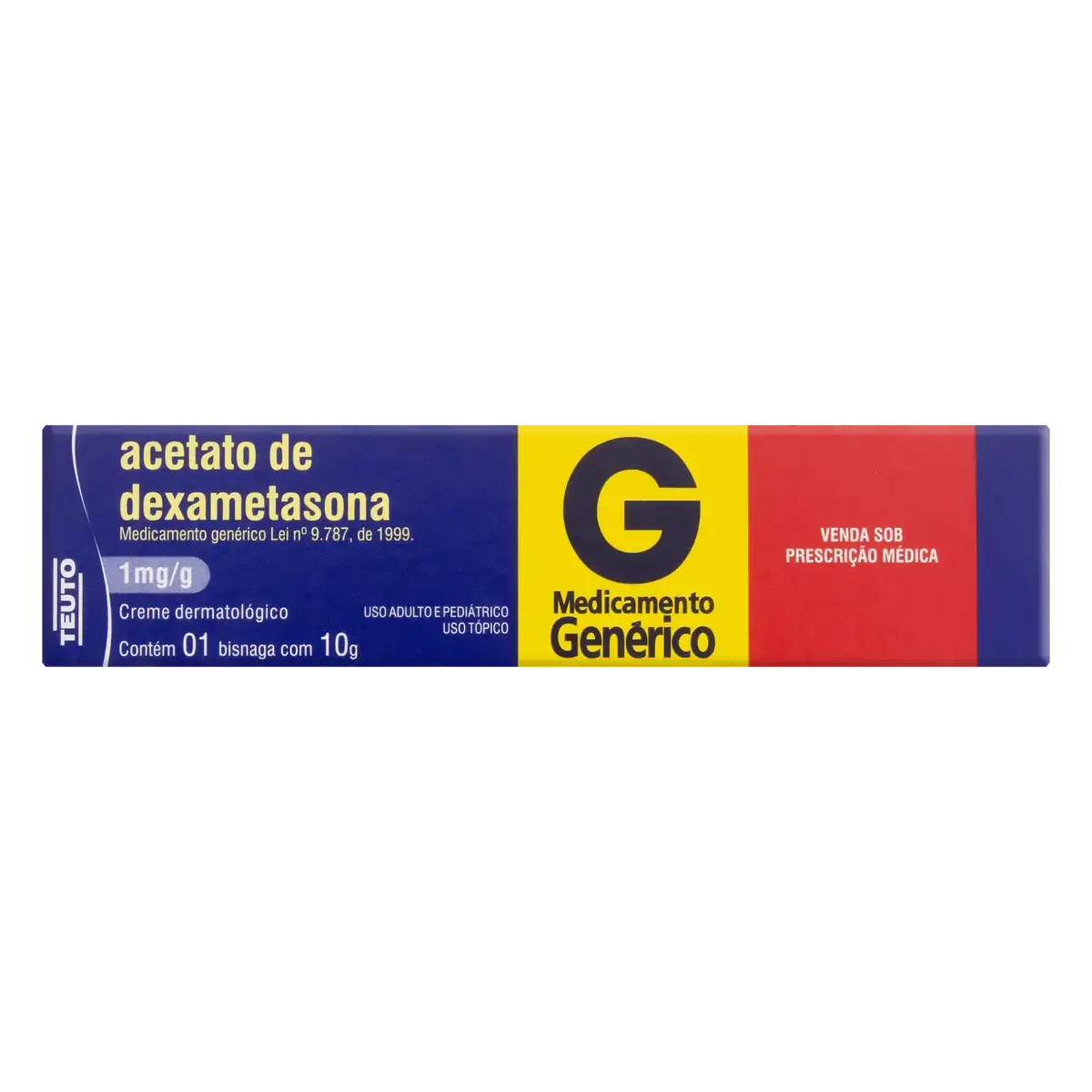 Acetato De Dexametasona 1mg/g Teuto Caixa 10g Creme