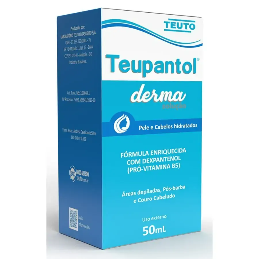 Teupantol Derma Solução 50ml