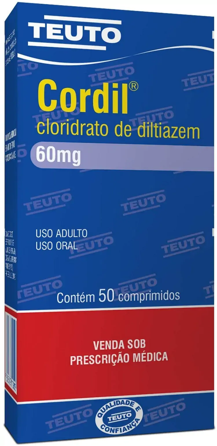 Cordil 60 Mg 50 Comprimidos Teuto Similar