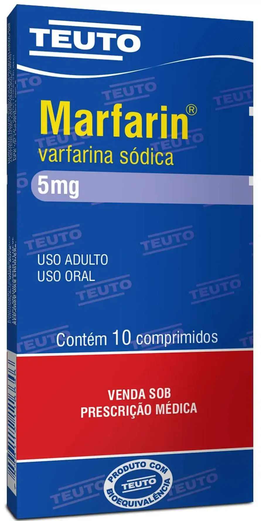 Marfarim 5 Mg 10 Comprimidos Teuto Similar