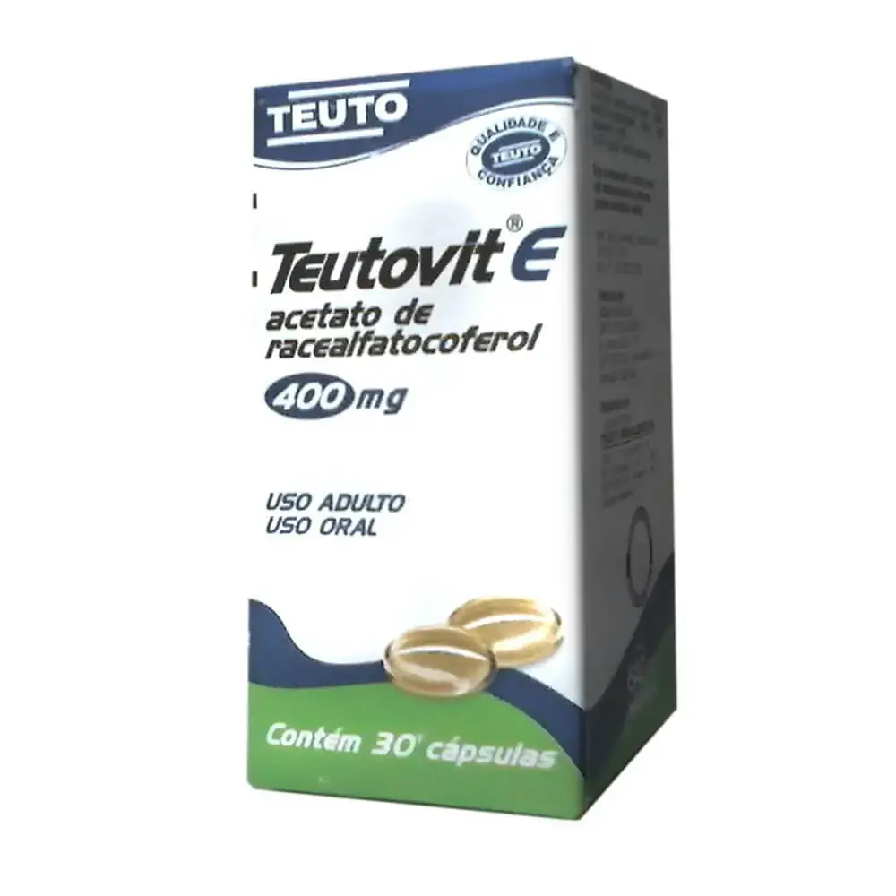 Teutovit E 400 Mg 30 Cápsulas Teuto Similar